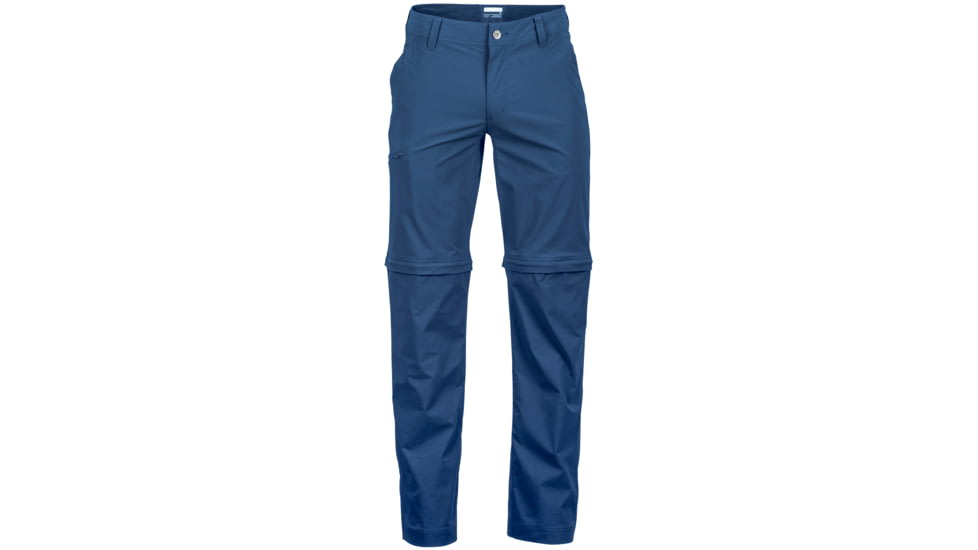 Marmot Transcend Convertible Pant - Men's-Dark Indigo-Short Inseam-34 Waist