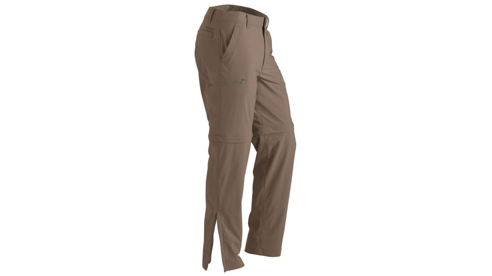 Marmot Transcend Convertible Pant - Mens-Desert Khaki-34 Waist-Short Inseam