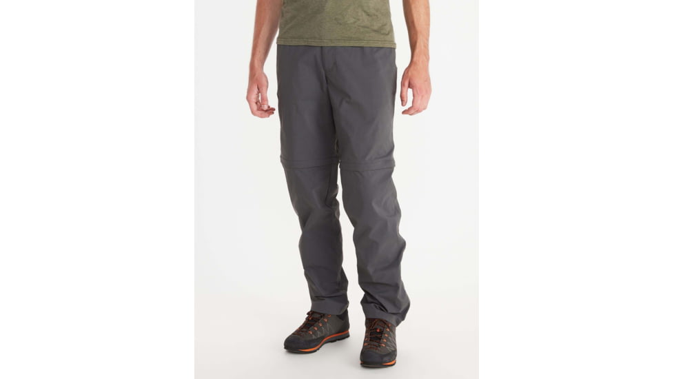 Marmot Transcend Convertible Pant - Men, Slate Grey, US 40, 42140-1440-40