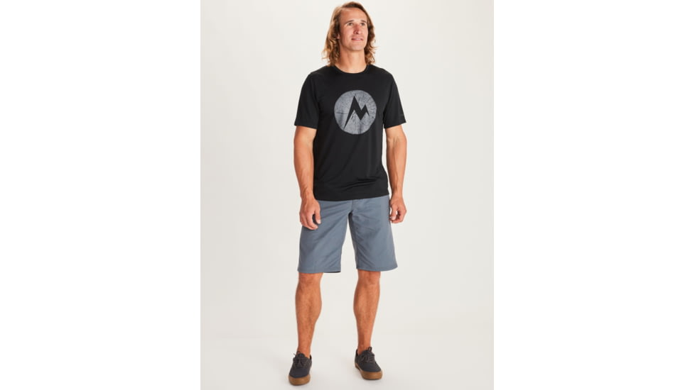 Marmot Transporter Short Sleeve Shirt - Mens, Black, Small, 41800-001-S