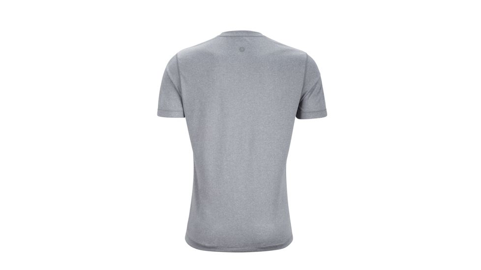 Marmot Transporter Short Sleeve Tee - Mens, Grey Storm Heather, Medium 54880-1870-M