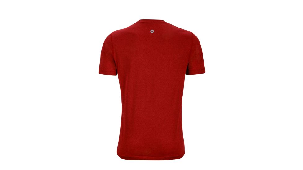 Marmot Transporter Short Sleeve Tee - Mens, Team Red Heather, Medium 54880-8557-M