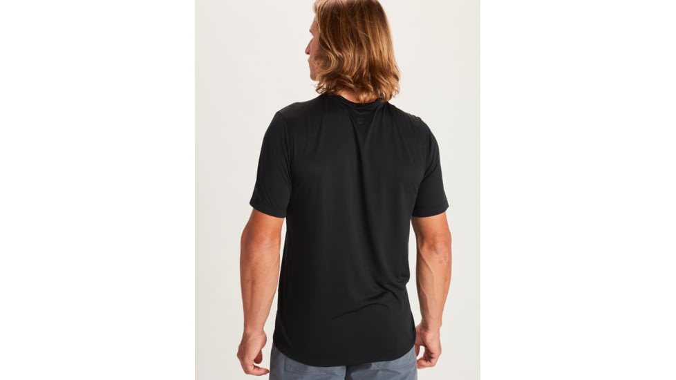 Marmot Transporter Short Sleeve Tee - Mens, Black, Medium, 41800-001-M