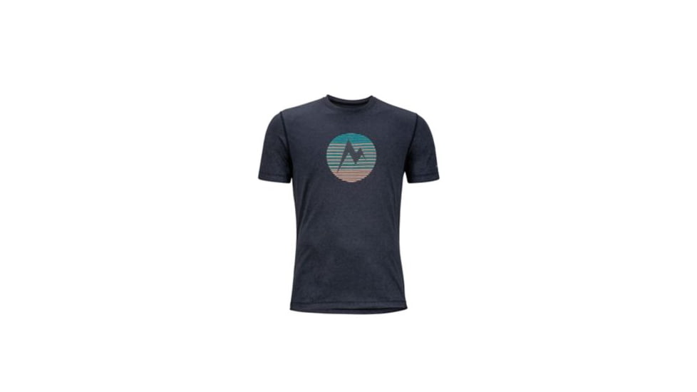 Marmot Transporter Tee SS, Black Heather, S, 54880-5608-S