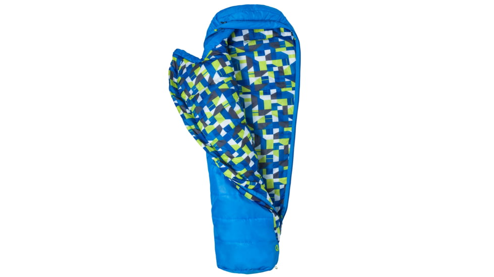 Marmot Trestles 20 Slleping Bag - Kids, Cobalt Blue, Left Zipper 900731-2740-LZ