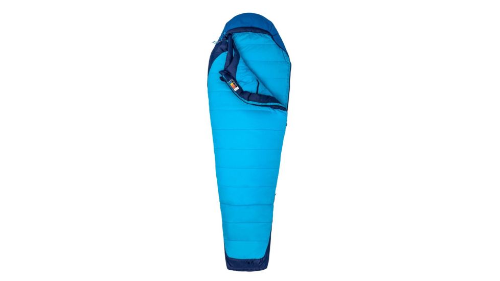 Marmot Trestles Elite 20 Sleeping Bag, Atomic Blue/Blue Night, Reg 6ft 0in, LZ 22920-3823-Reg: 6'0" / LZ