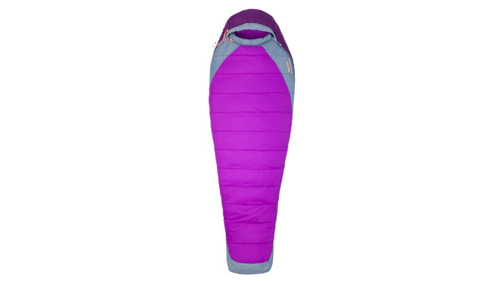 Marmot Trestles Elite 20 Sleeping Bag, Neon Berry/Deep Plum, Reg 5ft 6in, LZ 22970-6904-Reg: 5'6" / LZ
