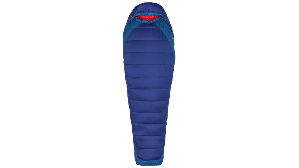 Marmot Trestles Elite Eco 20 Sleeping Bag- Womens, Midnight/Storm, Regular, Left Zip, 38320-3550-LZ