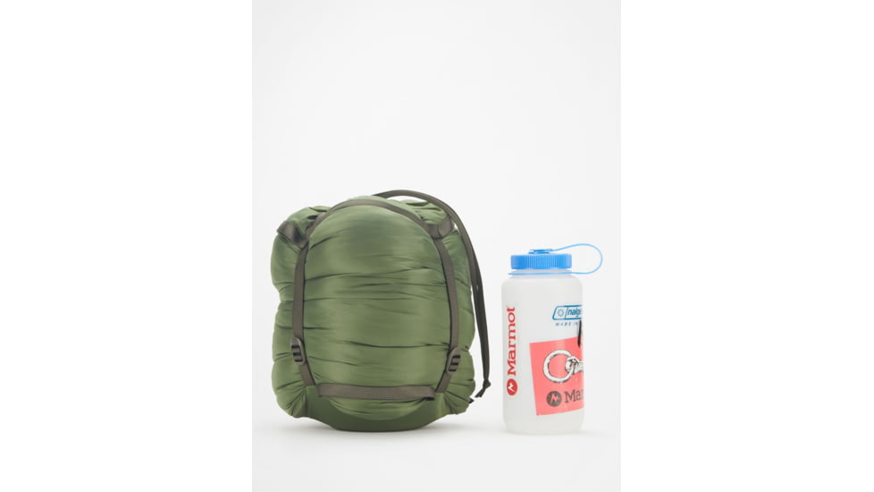 Marmot Trestles Elite Eco 30 Sleeping Bags - Mens, Vine Green/Forest Night, Left-Zip, M12309-4802-LZ