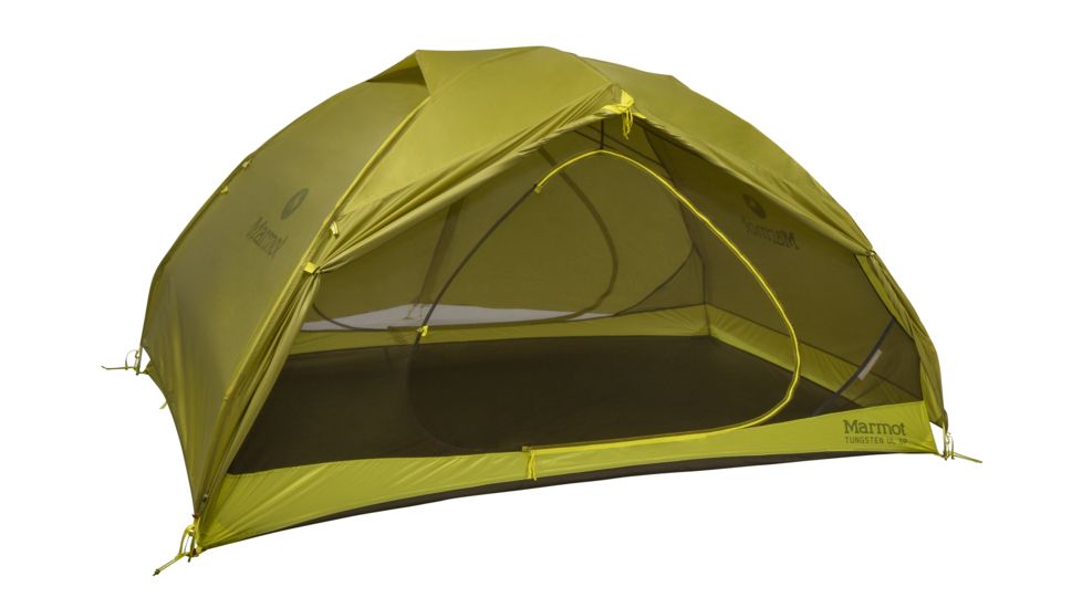 Marmot Tungsten UL 3P - 3 Person, 3 Season-Dark Citron/Citronelle