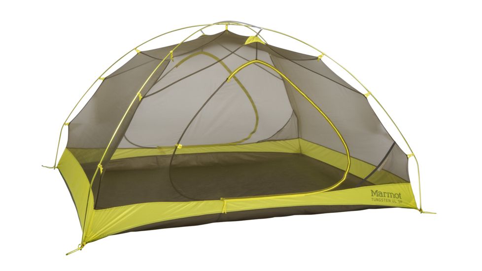 Marmot Tungsten UL 3P - 3 Person, 3 Season-Dark Citron/Citronelle
