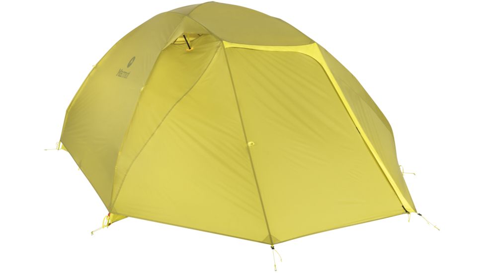Marmot Tungsten Ul 4P Tent, Dark Citron/Citronelle, One Size, 29480-9819-ONE