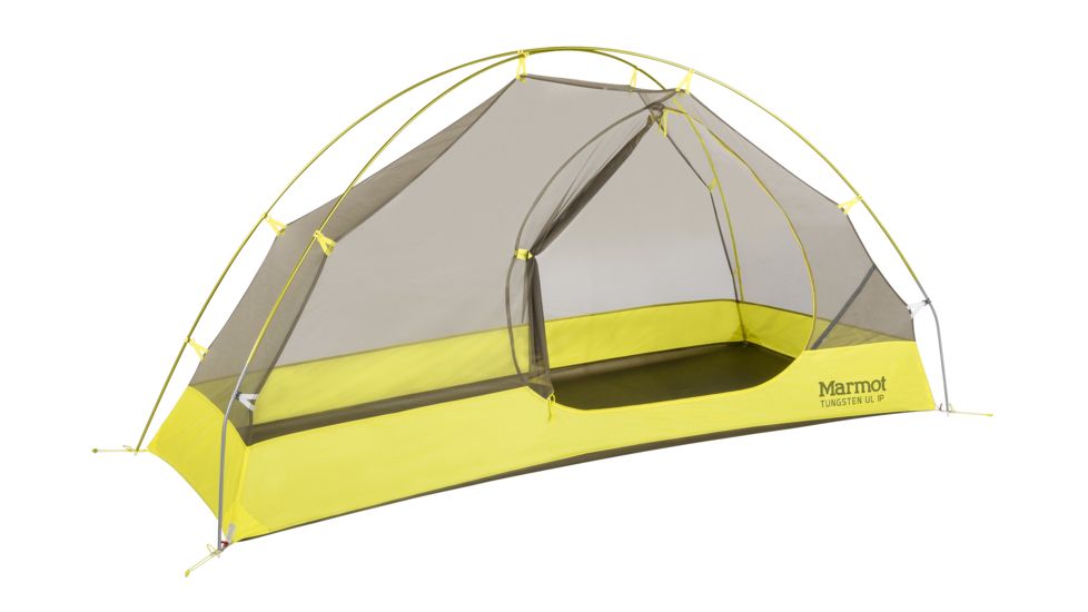 Marmot Tungsten Ul 4P Tent, Dark Citron/Citronelle, One Size, 29480-9819-ONE
