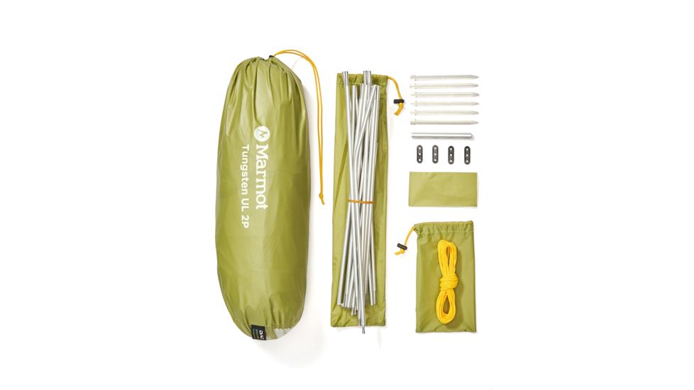 Marmot Tungsten UL Tent - 2 Person, 3 Season, Wasabi, One Size, 37810-4207-ONE