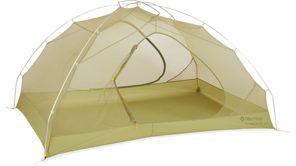 Marmot Tungsten UL Tent - 3 Person, 3 Season, Wasabi, One Size, 37820-4207-ONE