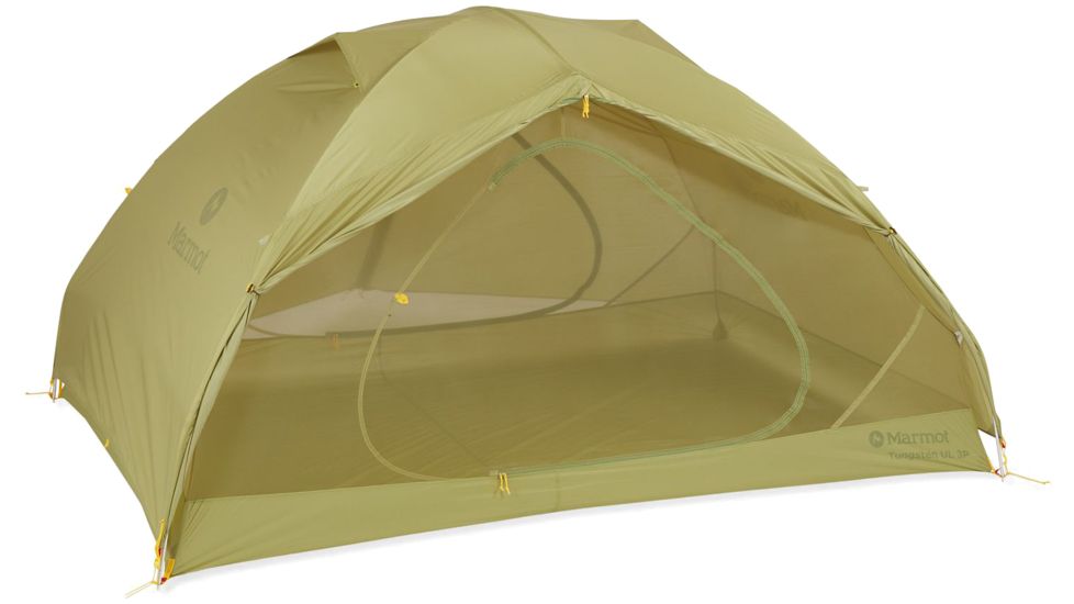 Marmot Tungsten UL Tent - 3 Person, 3 Season, Wasabi, One Size, 37820-4207-ONE