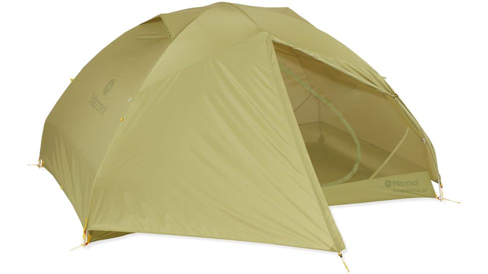 Marmot Tungsten UL Tent - 3 Person, 3 Season, Wasabi, One Size, 37820-4207-ONE