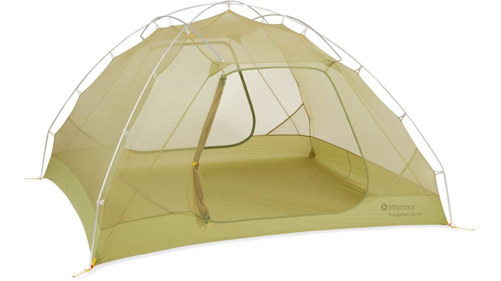 Marmot Tungsten UL Tent - 4 Person, 3 Season, Wasabi, One Size, 37830-4207-ONE