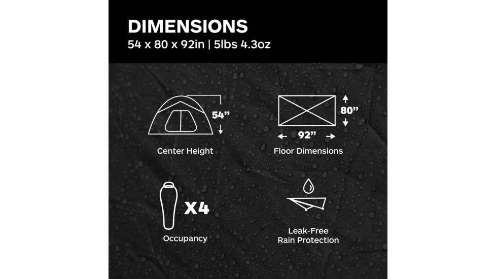 Marmot Tungsten UL Tent - 4 Person, 3 Season, Wasabi, One Size, 37830-4207-ONE