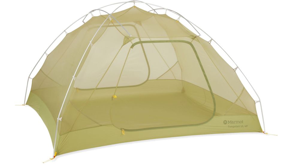 Marmot Tungsten UL Tent - 4 Person, 3 Season, Wasabi, One Size, 37830-4207-ONE