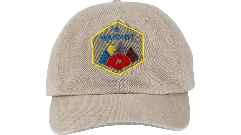 Marmot Twill Cap - Men's-Badge Desert Khaki