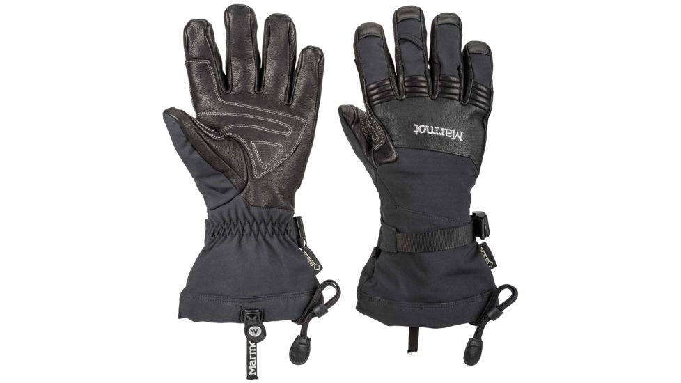 Marmot Ultimate Ski Gloves - Men's-Small-Black