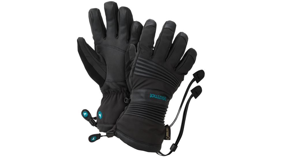 Marmot Ultimately Hers Glove - Women's-Black/Sea Glass-Medium