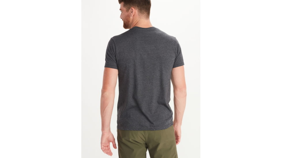 Marmot Van Life Tee Short Sleeve - Mens, Charcoal Heather, Extra Large, M12566-1204-XL