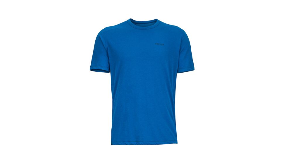 Marmot Vance Short Sleeve Tee - Men's-True Blue Heather-Medium