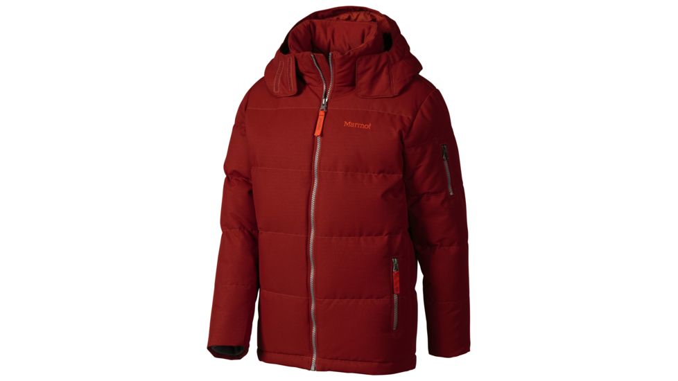 Marmot Vancouver Jacket - Boy's -Dark Rust-Large