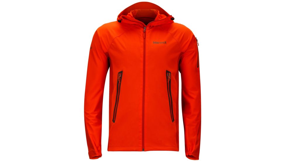 Marmot Vapor Trail Hoody - Mens-Blaze/Orange Haze-Large
