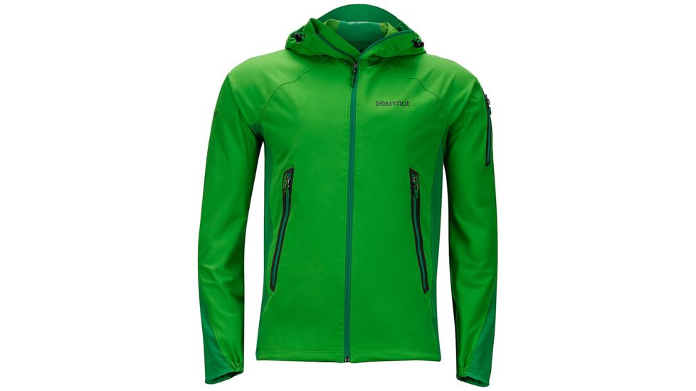 Marmot Vapor Trail Hoody - Mens-Kale Green/Green Bean-Large