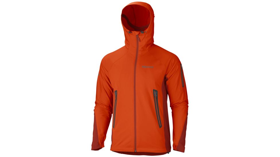 Marmot Vapor Trail Hoody - Mens-Orange Haze/Dark Rust-X-Large