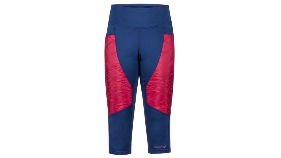 Marmot Variant Hybrid Capri - Womens, Arctic Navy/Claret, Small, 79860-4937-S