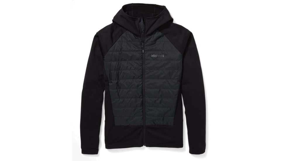 Marmot Variant Hybrid Hoody - Mens, Black, Extra Large, 11390-001-XL