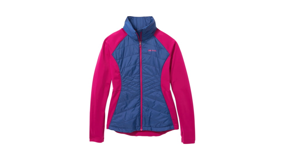 Marmot Variant Hybrid Jacket - Womens, Wild Rose/Arctic Navy, Extra Small, 79830-5997-XS