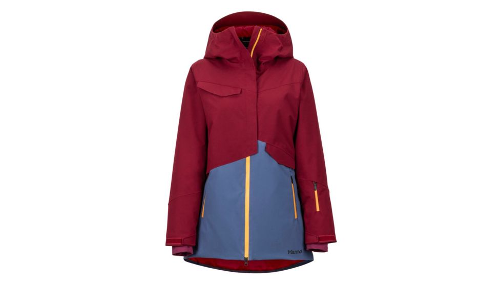Marmot Ventina Jacket - Womens, Claret/Storm, Medium, 79200-Claret/Storm-M-DEMO