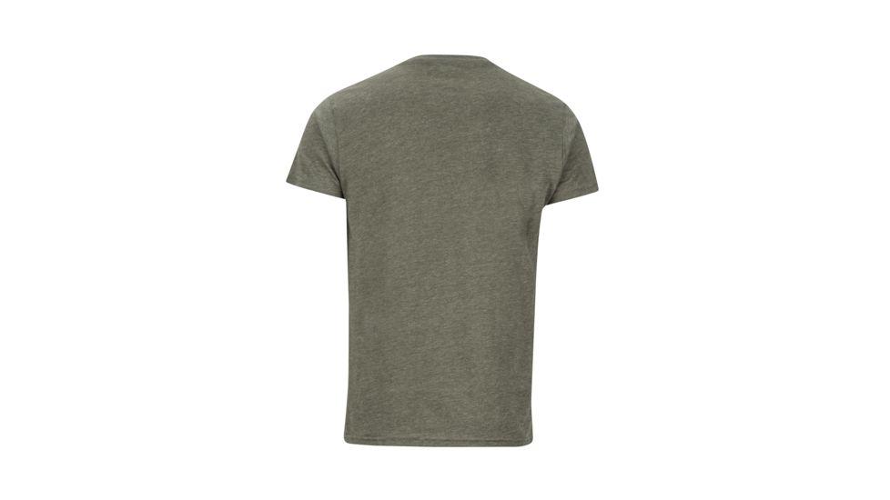 Marmot Verge Tee Short Sleeve - Mens, Olive Heather, Small, 49370-4480-S