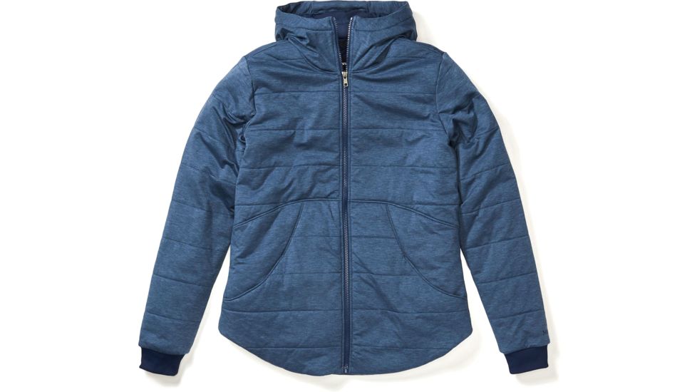 Marmot Visita Insulated Hoodie - Womens, Arctic Navy Heather, Small, 47520-8719-S