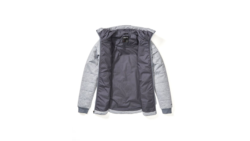 Marmot Visita Insulated Hoody - Womens, Steel Onyx Heather, Extra Large, 47520-8702-XL