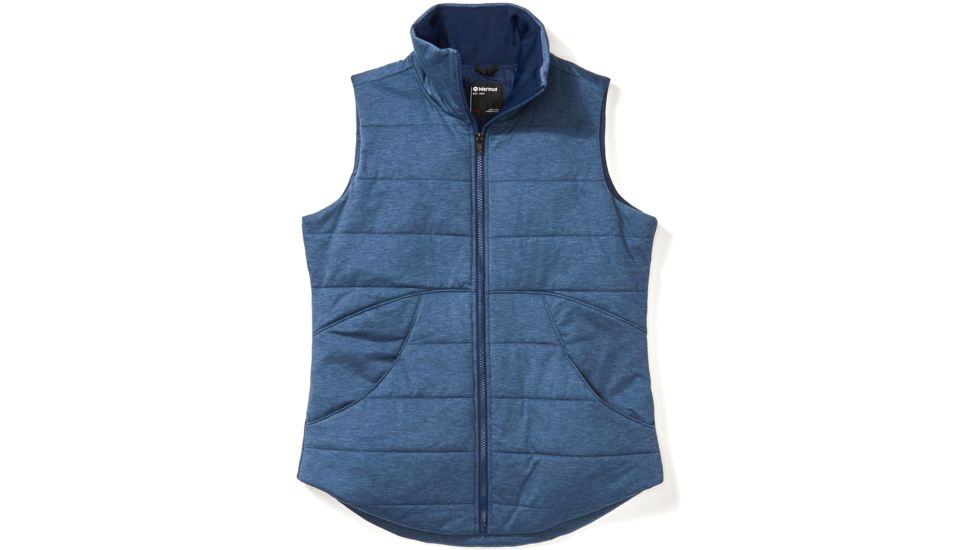 Marmot Visita Insulated Vest - Women's, Arctic Navy Heather, Large, 47530-8719-L