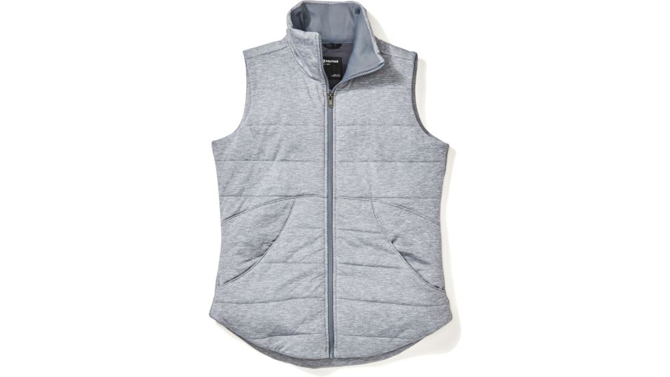Marmot Visita Insulated Vest - Womens, Steel Onyx Heather, Small, 47530-8702-S