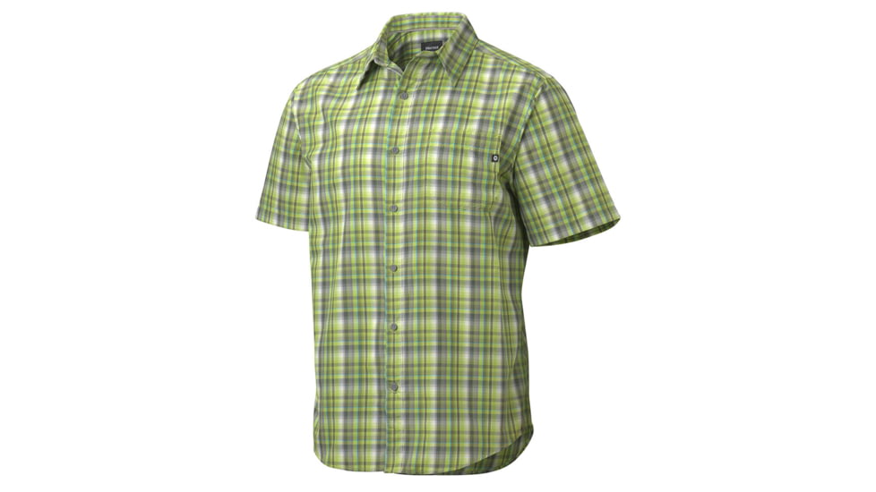 Marmot Waldron Short Sleeve - Men's-Green Lichen-X-Large