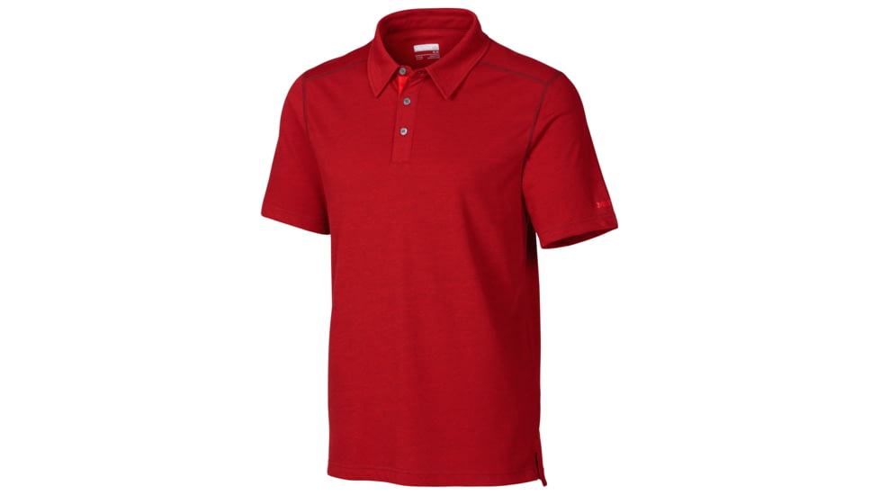 Marmot Mens Wallace Polo Short Sleeve Shirt,Redstone,2XL MAR1311-RDS-2XL