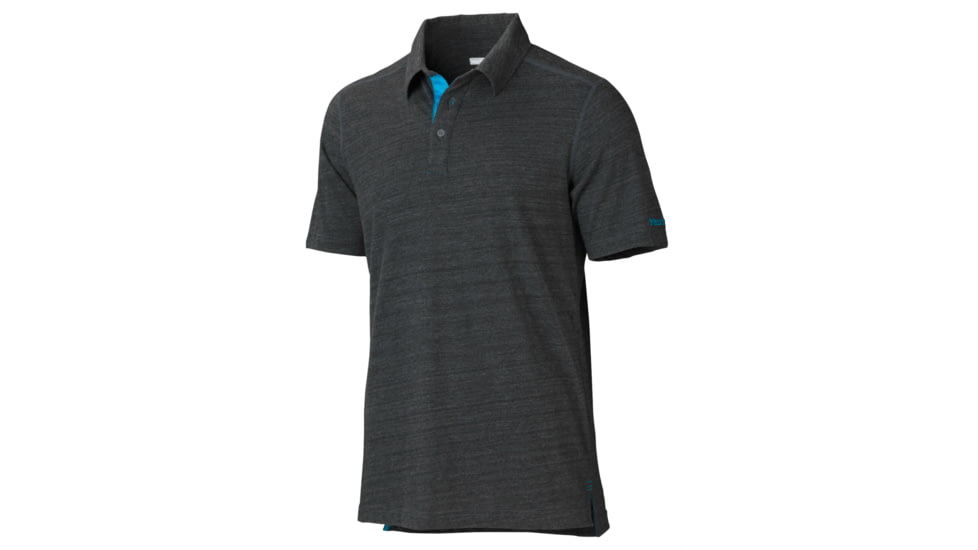 Marmot Wallace Polo Short Sleeve Shirt - Men's-Slate Grey-Medium