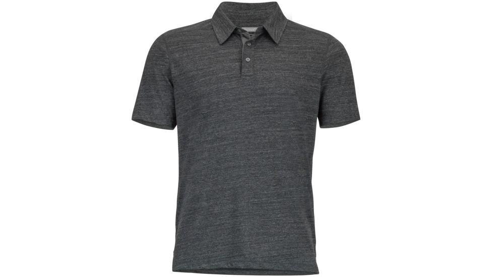 Wallace Polo Short Sleeve Shirt - Mens-True Slate Grey-Small