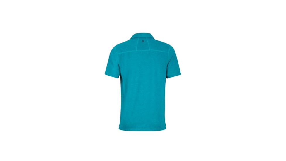 Marmot Wallace Polo SS, Deep Jade Heather, S, 43520-3865-S