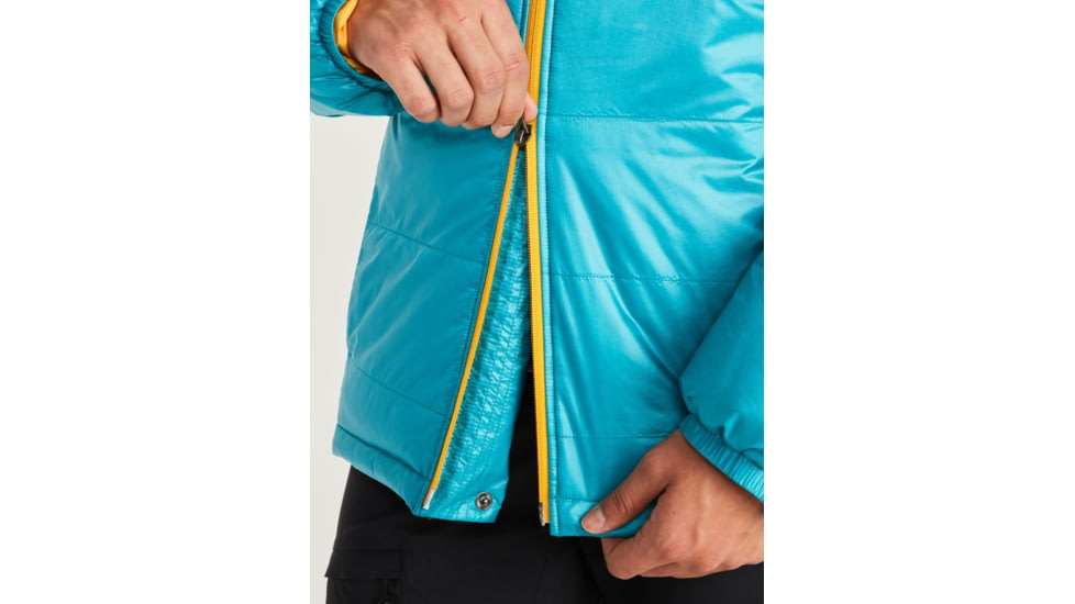 Marmot WarmCube West Rib Parka - Mens, Enamel Blue, Medium, 74420-2210-M