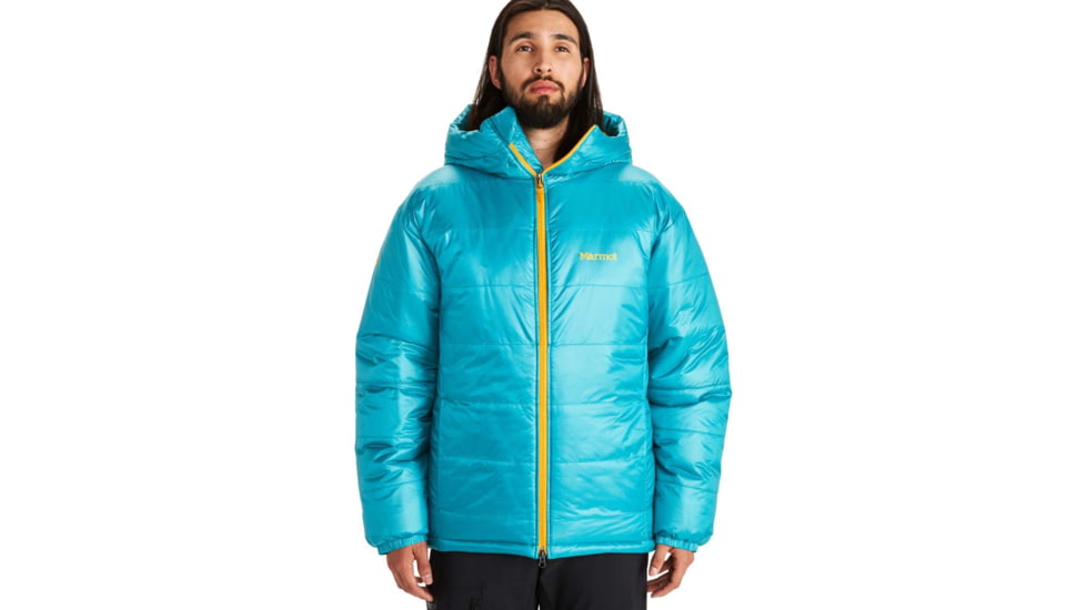 Marmot WarmCube West Rib Parka - Mens, Enamel Blue, Medium, 74420-2210-M