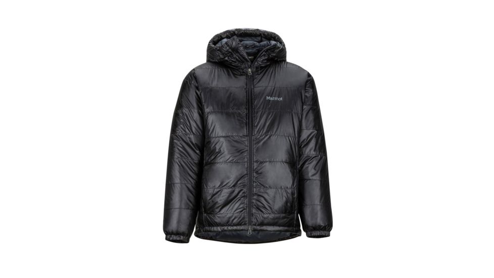 USED Marmot West Rib Parka - Men's, Black, Large, 74420-001-L, EDEMO1